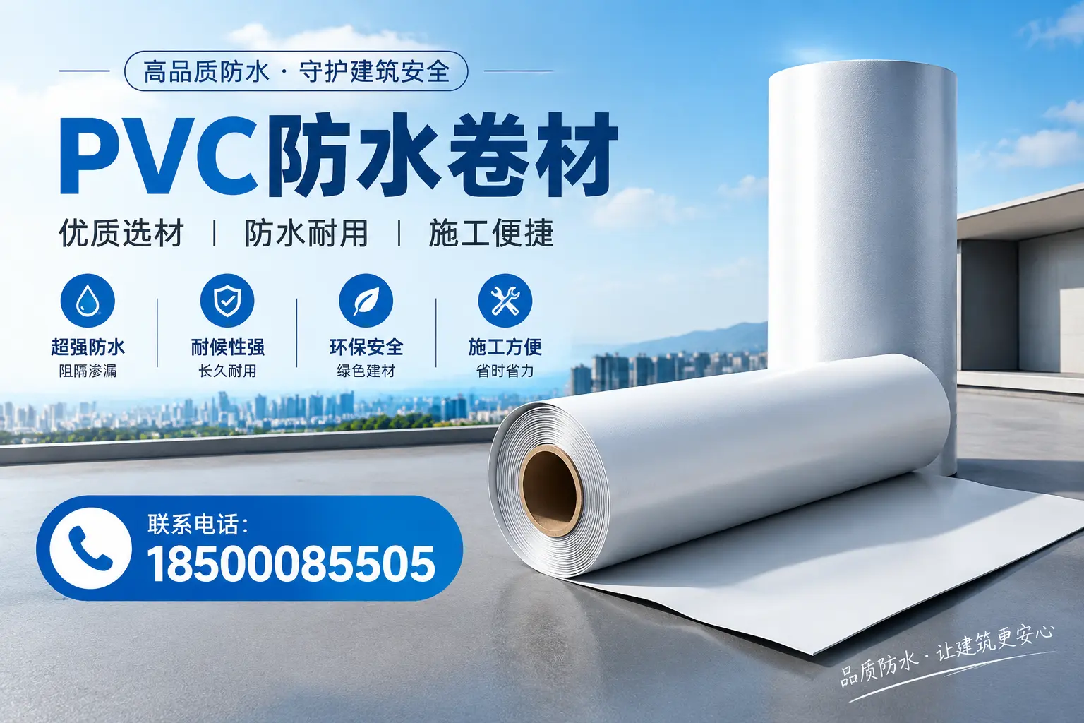 如何评估PVC防水卷材的性价比?商丘消费者必读