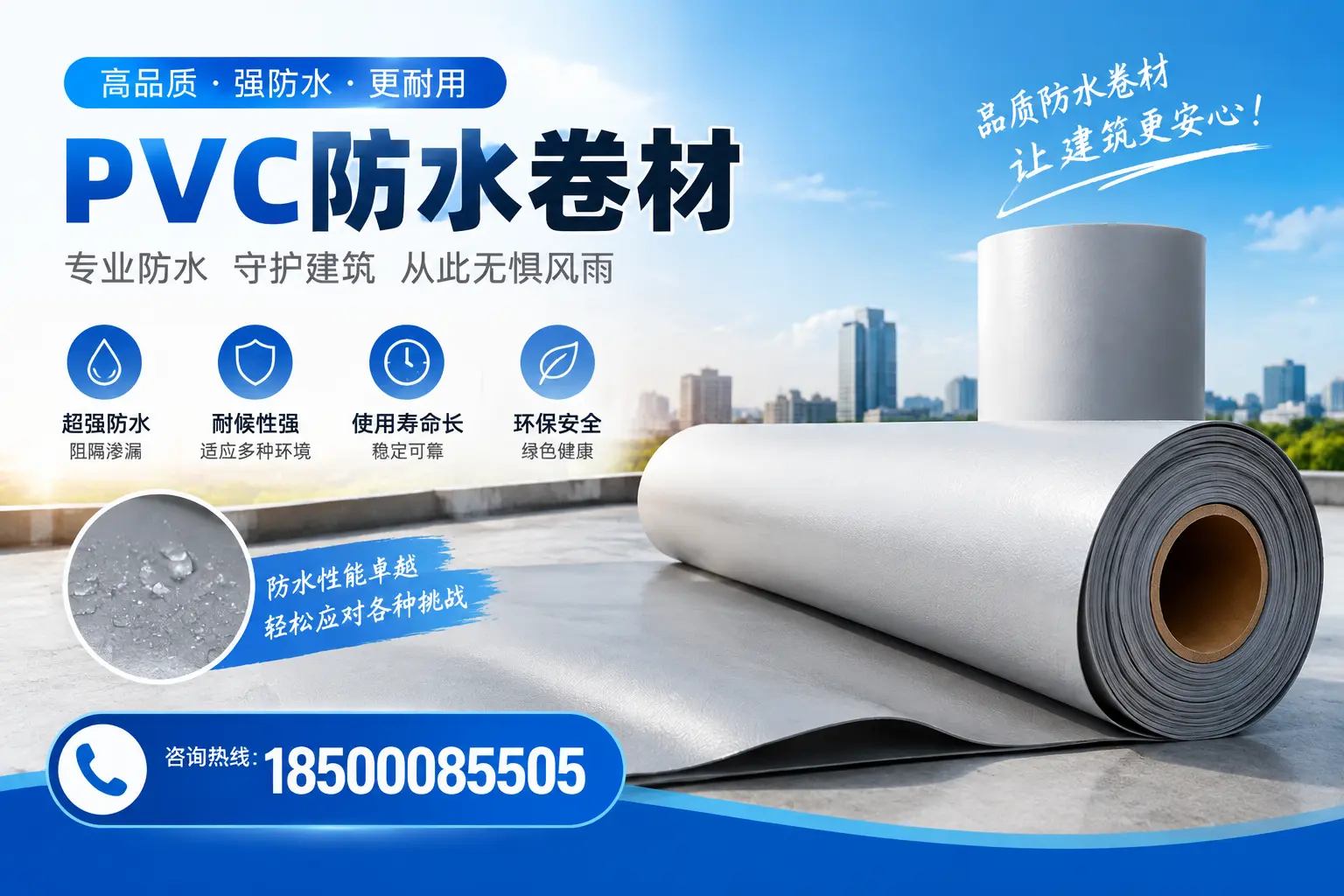 如何选择高质量的PVC防水卷材？商丘消费者必看指南
